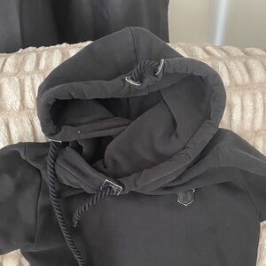Naketano Black Hooded Sweatshirt
